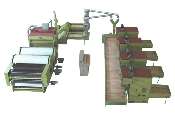 ZH-4 Bonded Fiber (Non-woven) Preliminary (Pre-production) Line