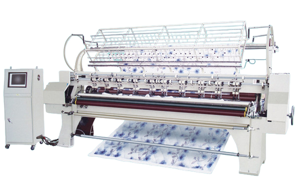 ZH-64/94/118/128 Computerized Multi-Needle Shuttle Quilting Machine
